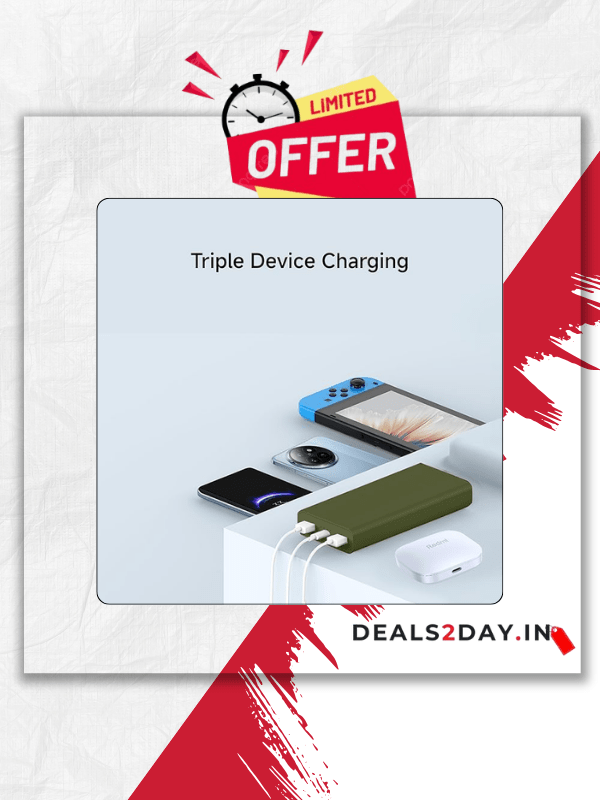 Xiaomi Power Bank 4i 20000mAh 33W Super Fast Charging PD