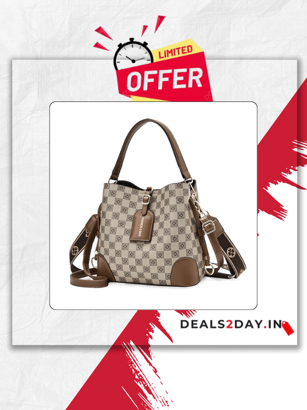 Versatile Bucket Bag for Women