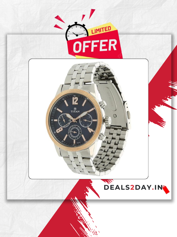 Titan Neo Analog Blue Dial Men's Watch