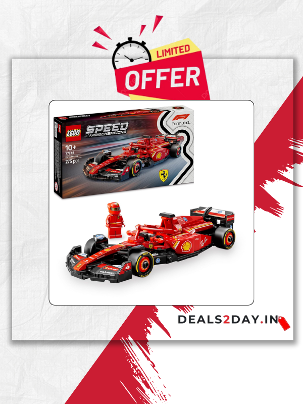Speed Champions Ferrari SF-24 F1 Race Car Driver Set 77242 Building Blocks Toys