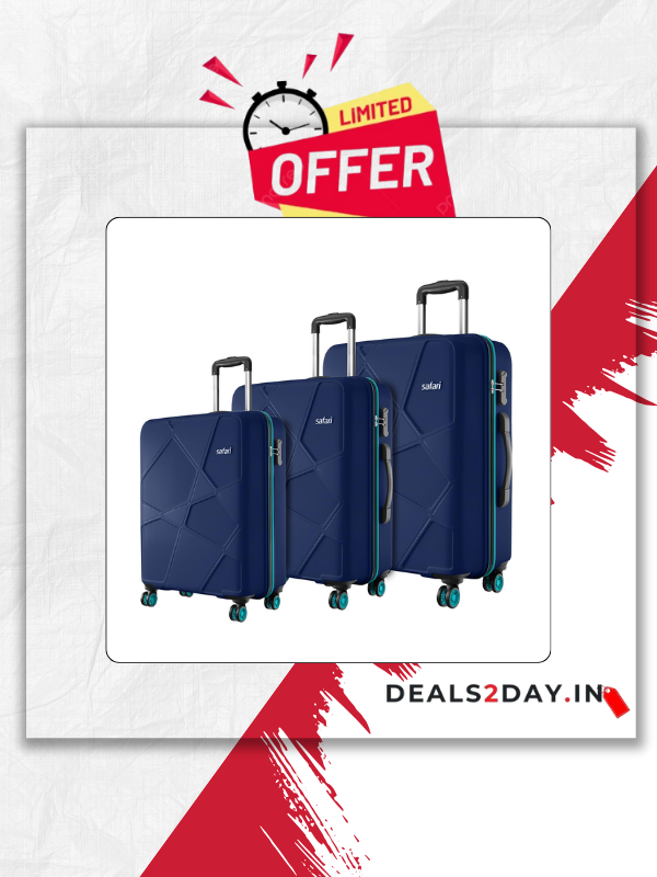 Safari Trolley Bags Set Of 3