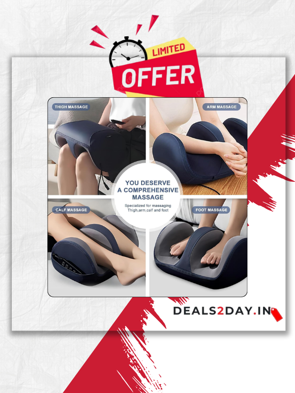 Foot Massager Machine | Relief for Tired Muscles |  Pain Relief, Promotes Blood Circulation